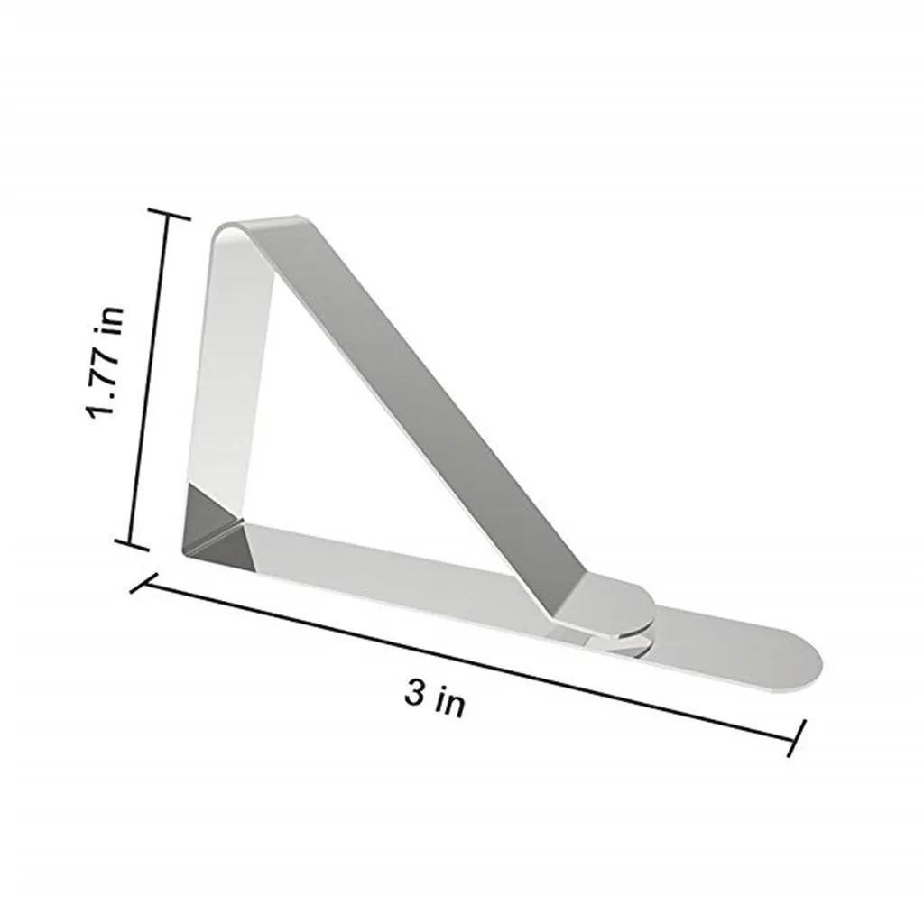 Нержавеющая сталь скатерти для стола крышка зажим держатель тканевые зажимы