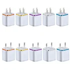 Сетевое зарядное устройство с 2 USB-портами, 5 В, 2,1 А