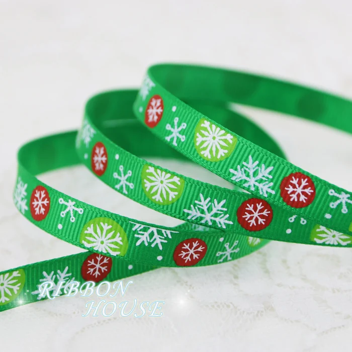 (2 м/лот) 3/8 ''(10 мм) белые зеленые красные рандомные атласные ленты в рубчик с
