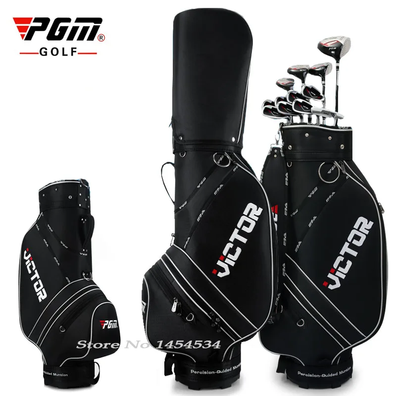 PGM Golf Men Sports Bag Club Standard package Telescopic Bag Travel Multi-function Nylon Ball Bag Large-capacity Waterproof