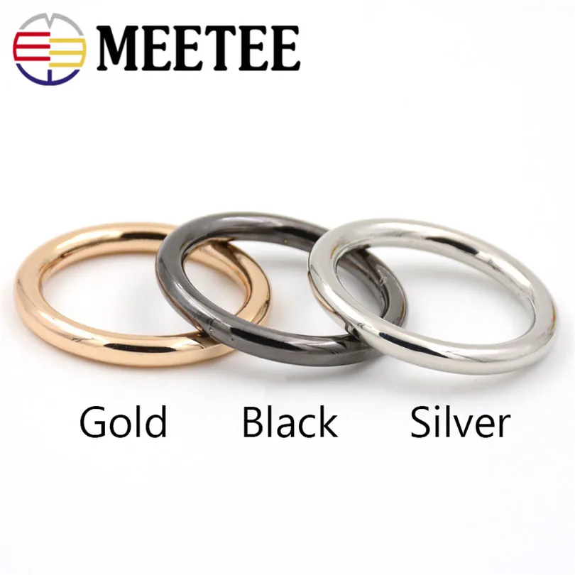 5 шт. Meetee 15 60 мм уплотнительные кольца металлические круги для обуви шляп ремешков