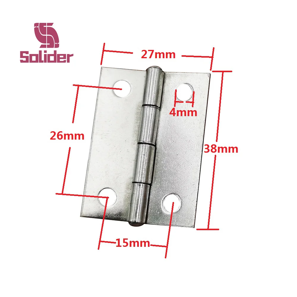 Петли из нержавеющей стали 1 5 дюйма 20 шт. двери шкафа окна деревянные петли ящик