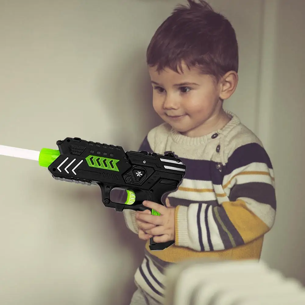 Светится в темноте стрельба игры пена Дротика бластеры плавающая мишень набор с