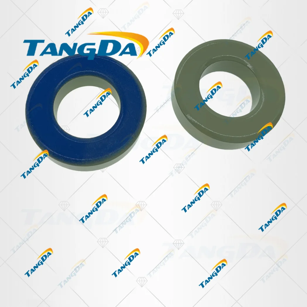 

T150 -52 Iron powder cores T150-52 39*21*12mm 89nH/N2 75ue Iron dust core Ferrite Toroid Core toroidal green blue TANGDA T