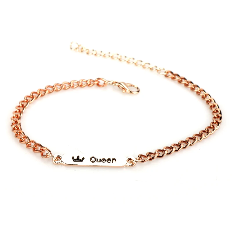 Браслеты из нержавеющей стали для влюбленных женщин и мужчин|Цепочки браслеты| |