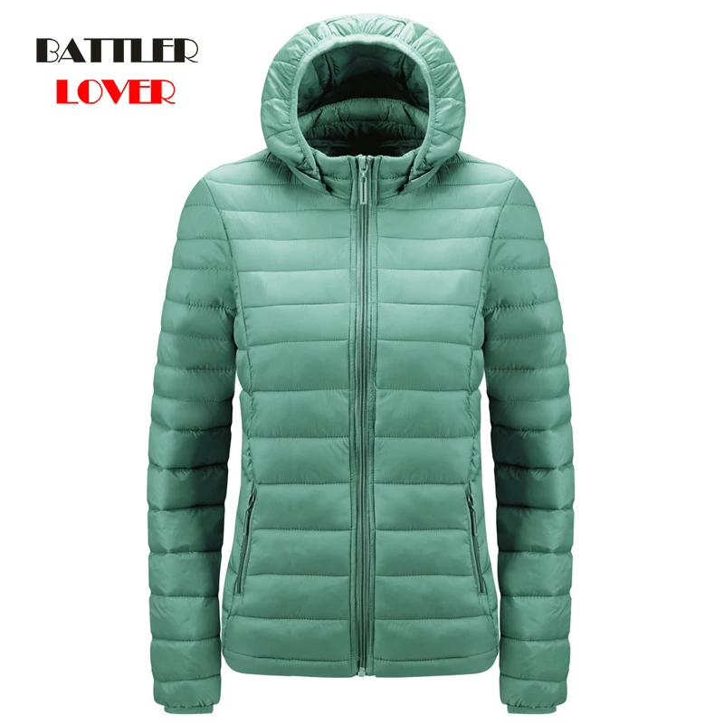

2021 Women Winter Jacket Fashion Padded Parka Jackets Fur Hooded Solid Thick Warm Coat Female Hoodies Windbreak Outwear Overcoat