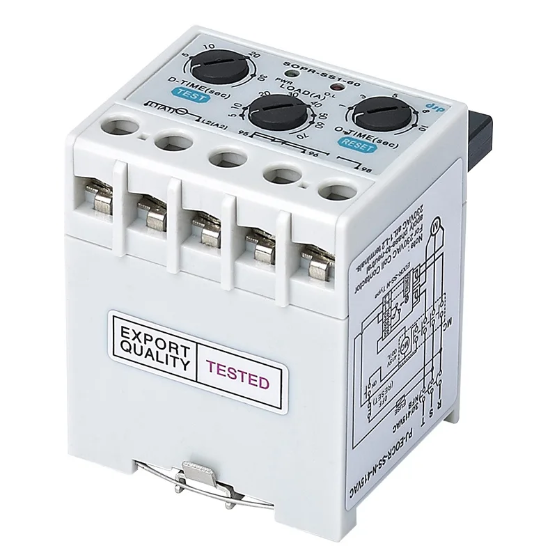 Реле электронной перегрузки Samwha-Dsp SOPR-SS1-110 реле защиты двигателя от тепловой