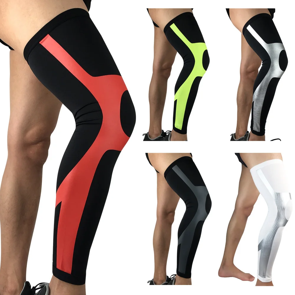 Защитное снаряжение спортивные наколенники эластичные компрессионные бедра