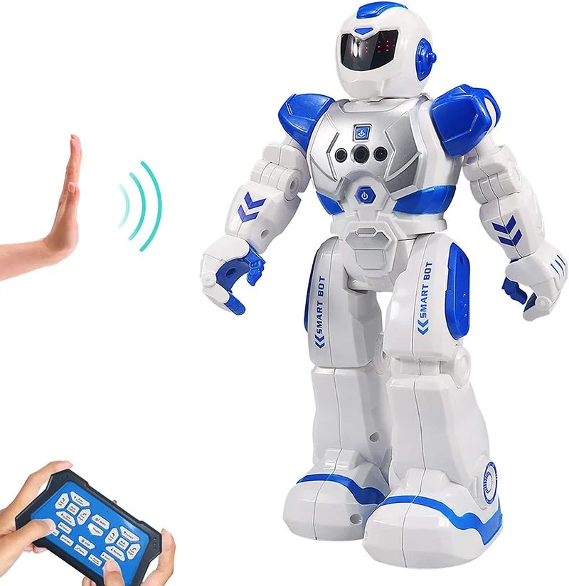 

RC Robot for Kids Intelligent Programmable Robot with Infrared Controller Toys, Dancing Singing Led Eyes, Gesture Sensing Robot