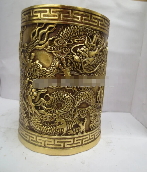 1107 + рождественские украшения для дома коллекционные китайские латунные Резные 5