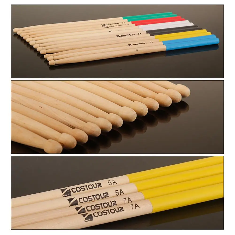 1 пара профессиональных перкуссионных барабанных палочек противоскользящие