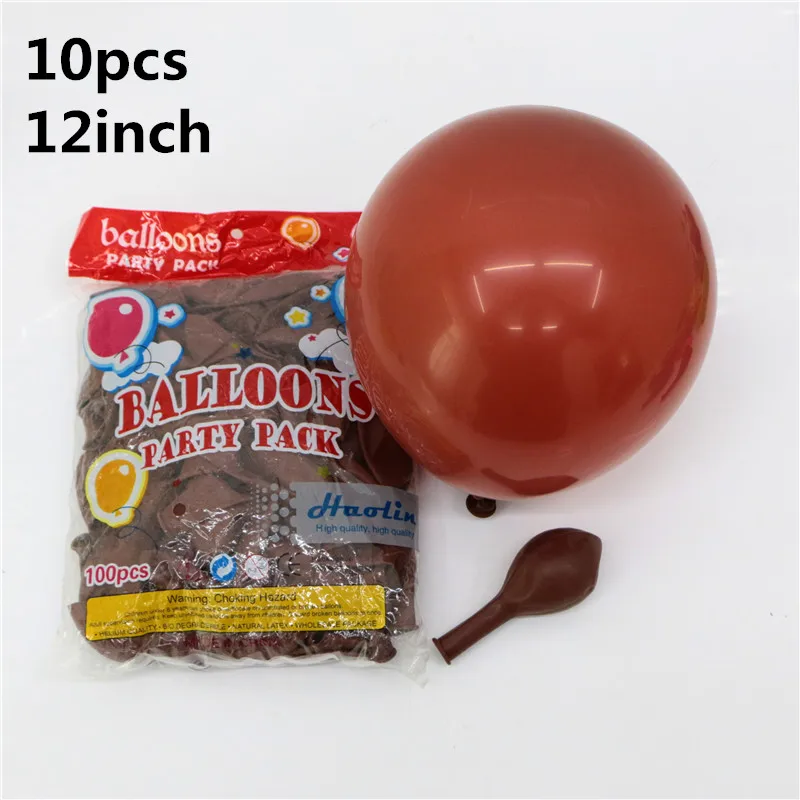 10pcs 12inch 2 шт. 36 дюймов Кокосовое Дерево лист фольги Воздушные шары День рождения Декор свадебного номера пальмовый лист алюминиевые globos открытие церемонии - Цвет: 10pcs 12inch