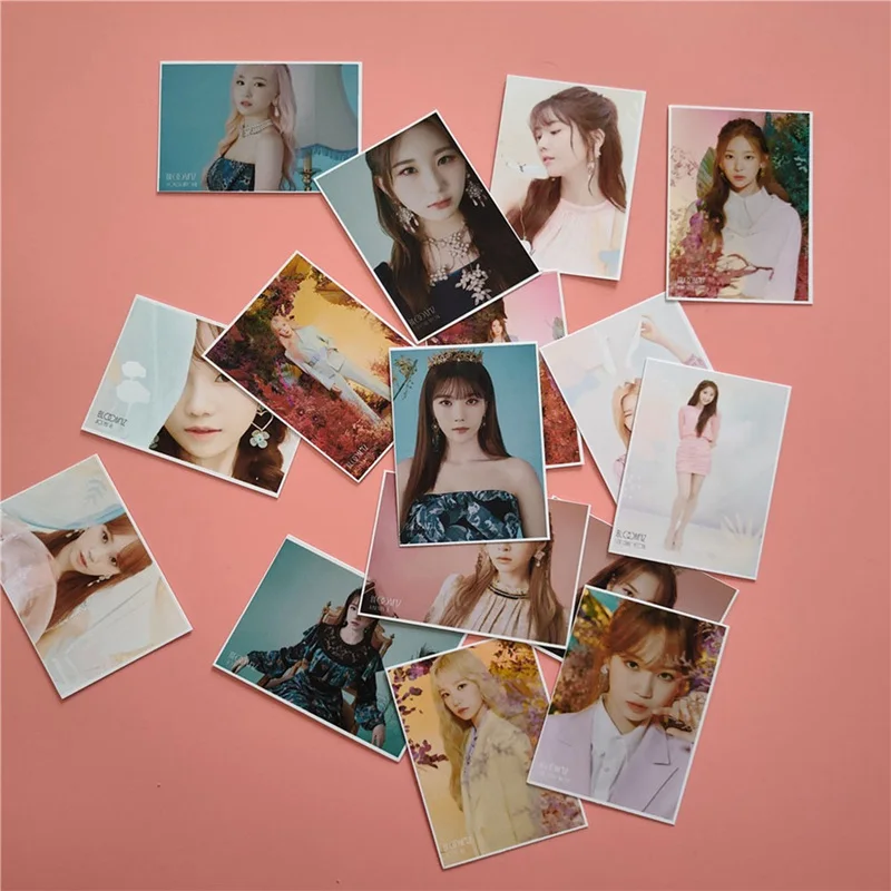 16 шт./компл. KPOP IZONE командный альбом для девочек BLOOM IZ Фотокарта ПВХ карты