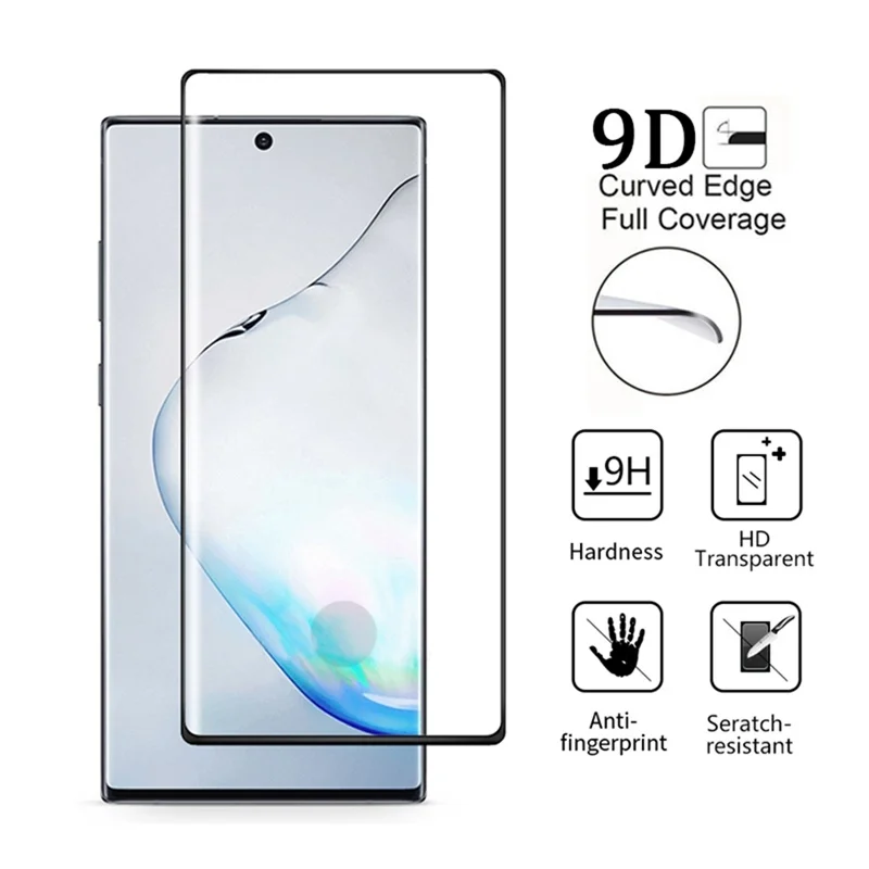 9D закаленное стекло для Samsung S9 Защита экрана Galaxy S10 Plus S10E 5G S8 Note 10 Pro 9