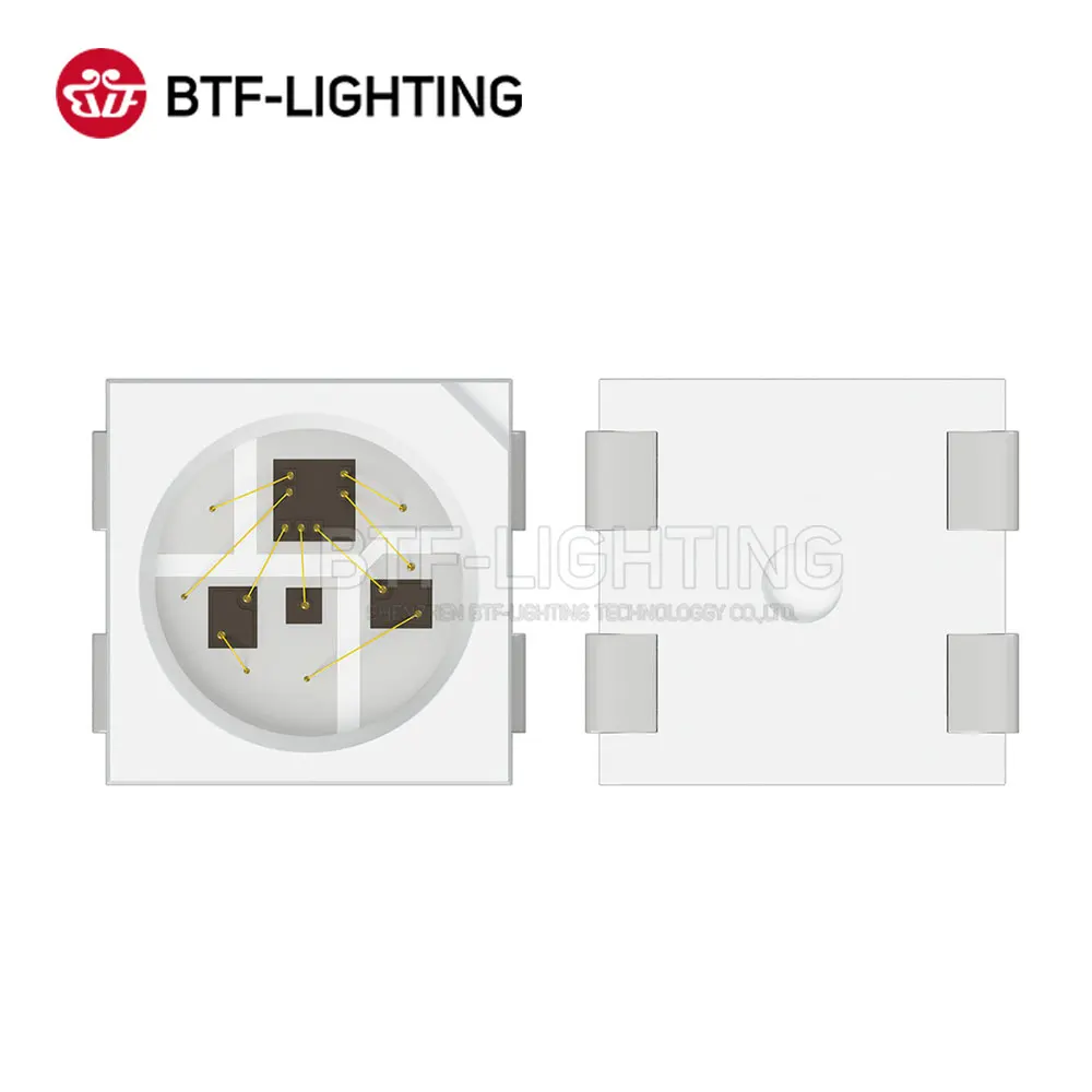 Микросхема BTF6805RGB MICRO (аналогичная WS2812B) 1000 шт. 2427 пикселей SMD светодиодный чип 0 1