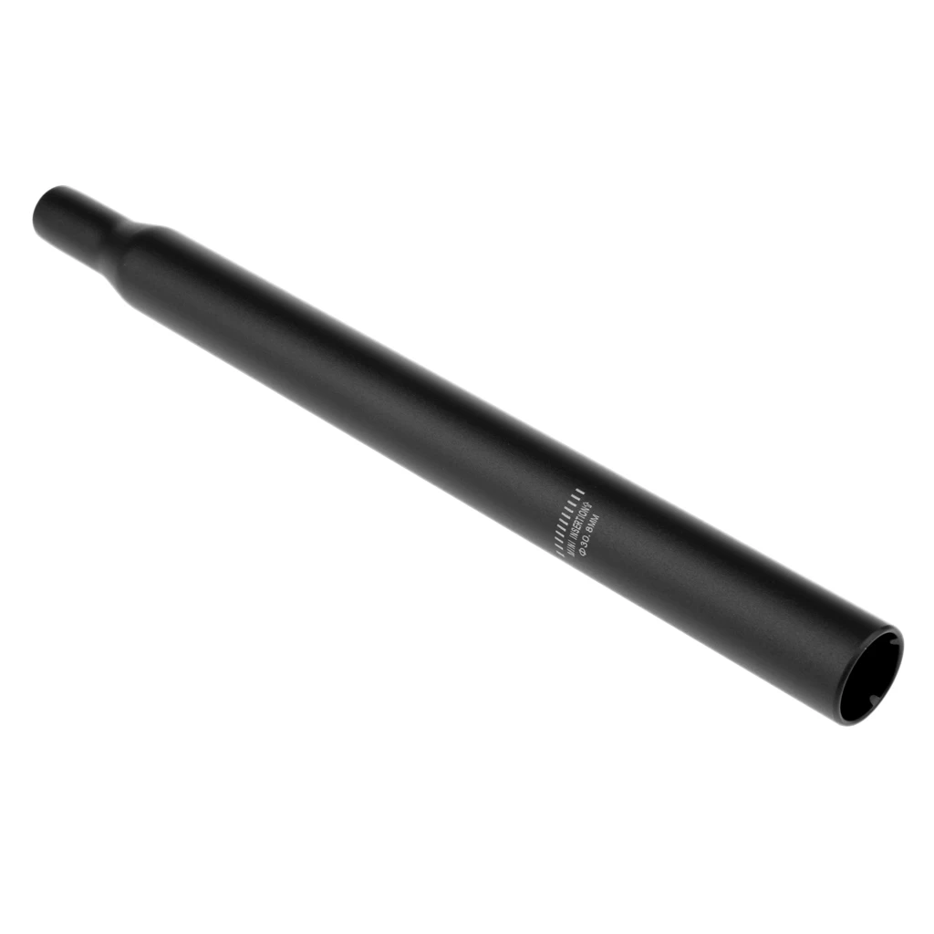 400mm Black Премиум прямой горный шоссейный велосипед Подвеска для путешествий Подседельный штырь 30,8 мм сменный штырь для сиденья фиксирующий механизм аксессуары - Цвет: 400mm Black
