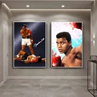 Фигурное искусство Alec Boxing Майк Тайсон Картина на холсте настенные художественные плакаты принты настенные картины для гостиной дома Настенный декор
