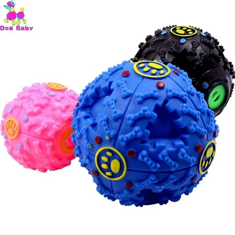 Игрушки для собак IQ Treat Ball дозатор для собак для чистки зубов жевательные нетоксичные прочные резиновые игральные жевательные игрушки-шарики