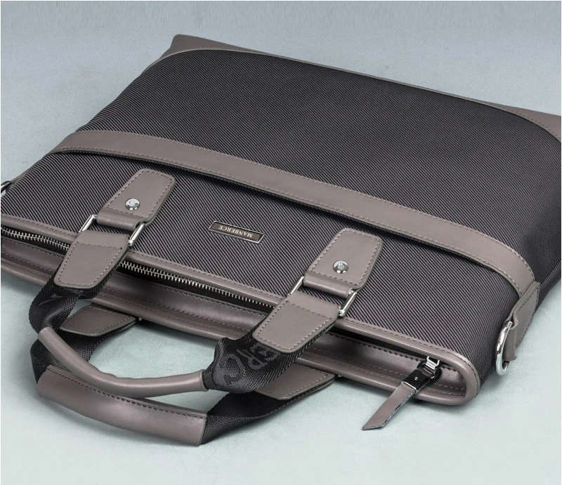 MANBERCE новый мужской портфель Холщовая Сумка для компьютера Горизонтальная Модная