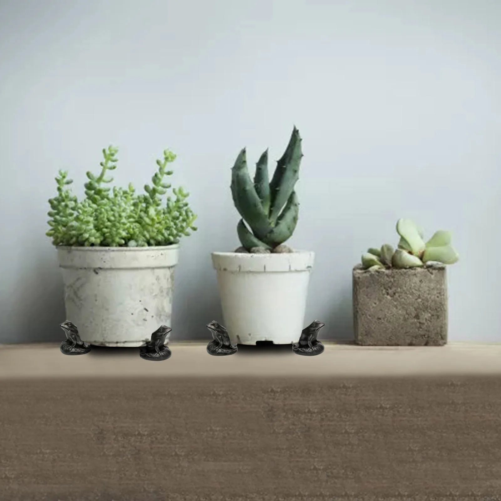 

TTLIFE 3pcs Animal Plant Pot Foot Flower Pot Support Resin Craft Decoration Set Potty Flower Pots Feet Hold Flowerpot Foot Pad