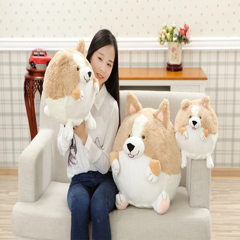 20 Вт, 30 Вт, 50 см новые CuteCorgi собака плюшевая игрушка Shiba «Лисья Секретная служба»(Inu собака плюшевая игрушка-Животное мультфильм Подушка, домашний декор, детские куклы-модели ребенка Рождественский подарок