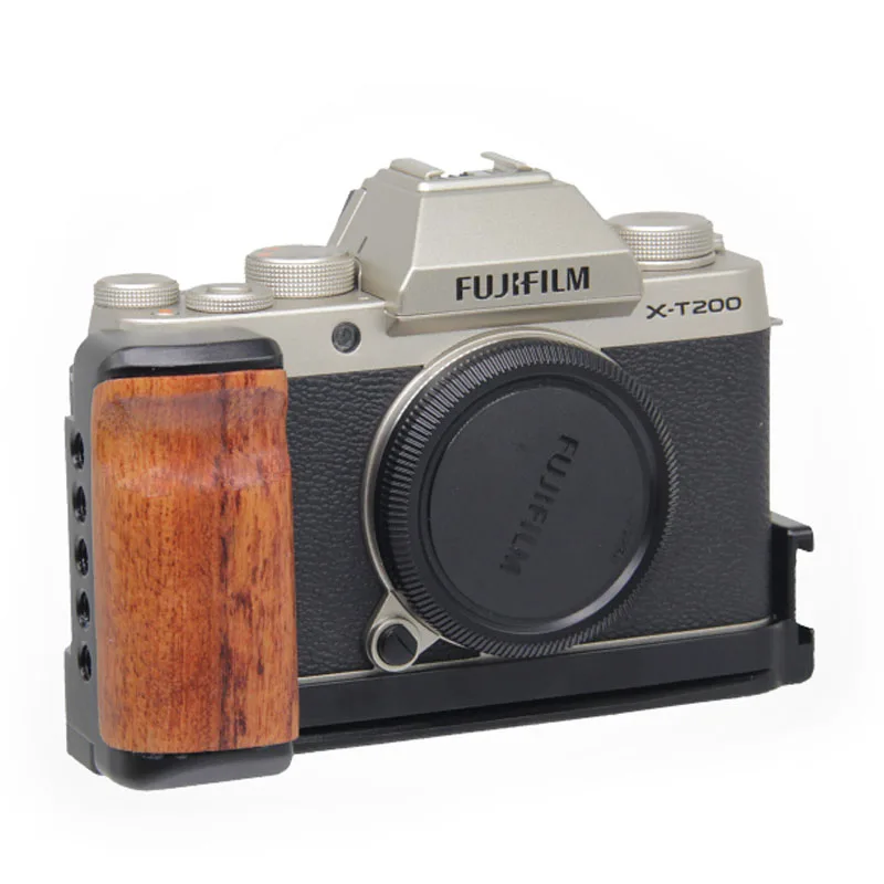 Деревянный L-образный кронштейн для вертикальной пластины держателя камеры Fuji