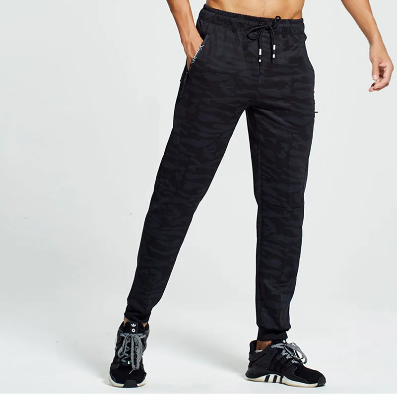 Спортивные брюки мужские осень зима новые повседневные леггинсы с камуфляжной