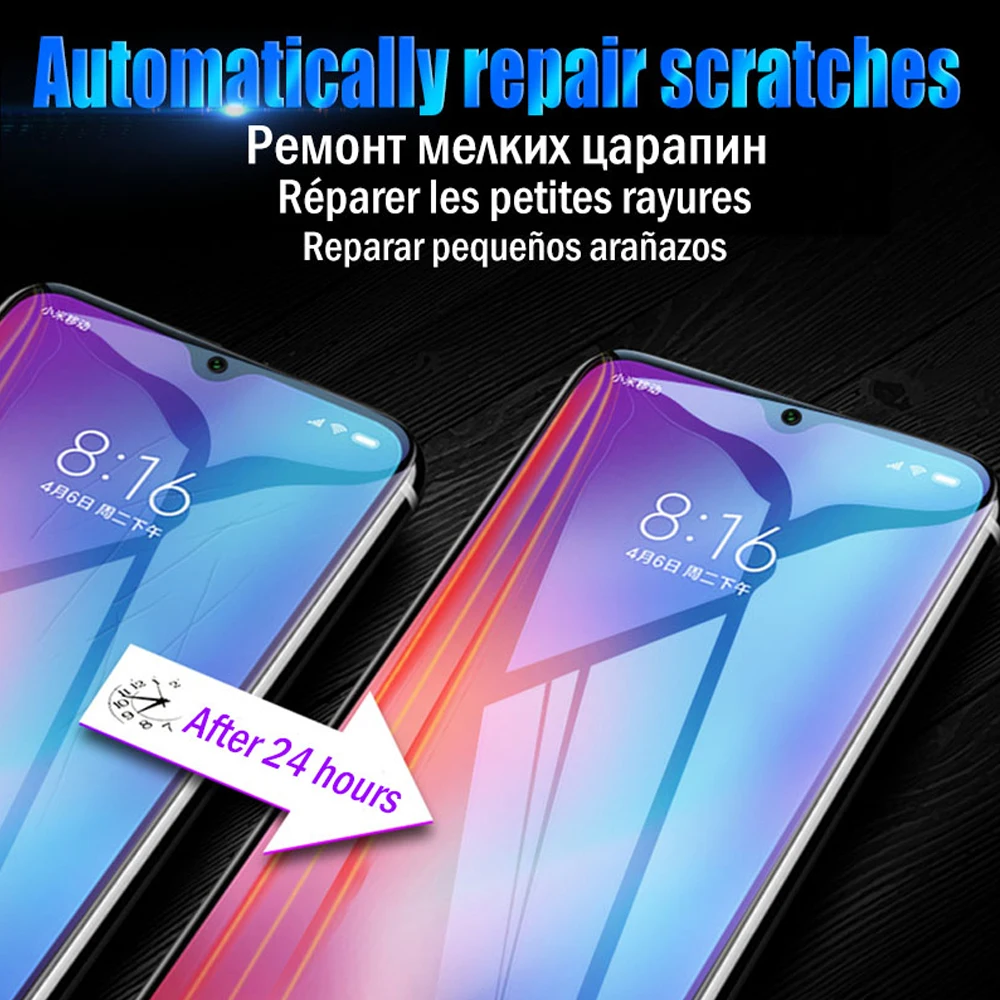 5/3/1 шт. мягкий полное покрытие гидрогель пленка для xiaomi Poco C3 X3 X2 M2 F2 pro Pocophone F1 не