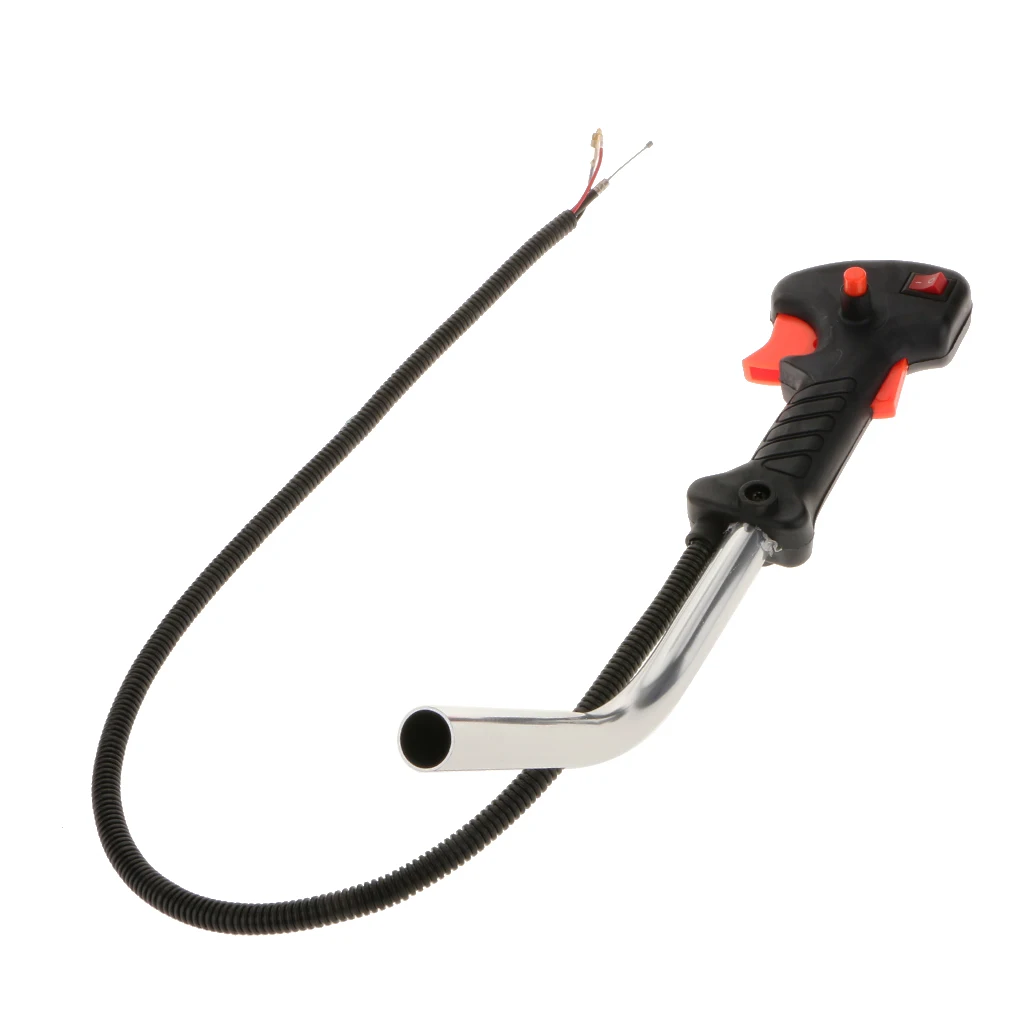 

Universal Lawn Mower Strimmer Brush Cutter Tube Handle Switch+Trigger Cable