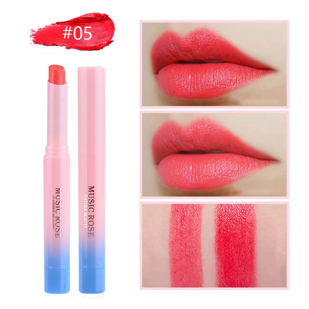 Водостойкая матовая губная помада долговечная бархатная сексуальный красный