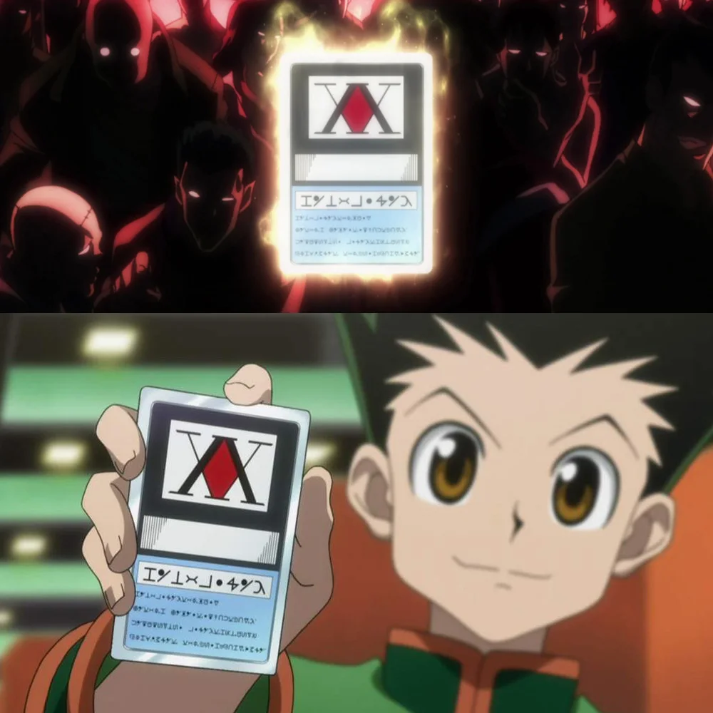 

HunterxHunter License Card Cosplay Hisoka Kurapika Killua Zoldyck PVC Cards