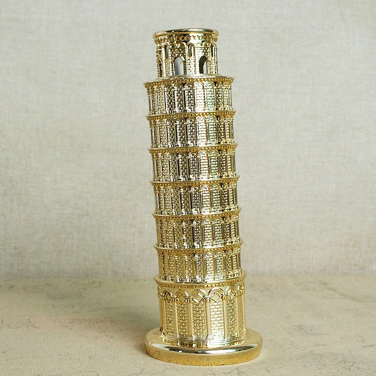 

Decorations for Home Handcrafted Leaning Tower of Pisa Statue Souvenir Figurines Italy Model Desk Decoration Gifts Festival