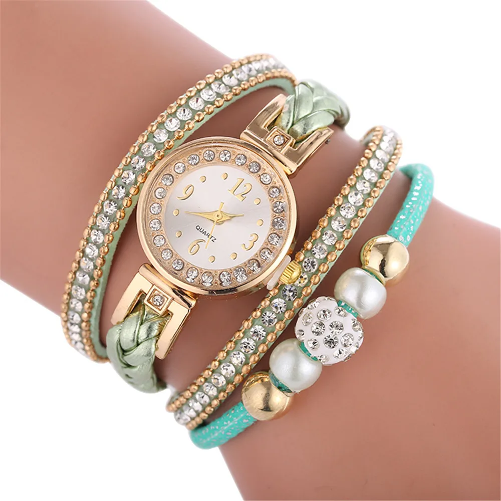 

Relogio Bracelet Watches women Wrap Around Fashion Bracelet Fashion Dress Ladies Womans wrist watches for women watch 2019