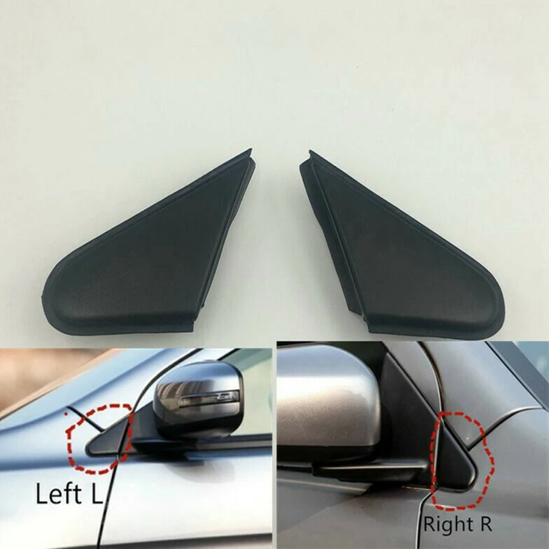 

Front Mirror Outer Triangular Cover Pillar Triple-cornered Plate Trim for Mitsubishi Lancer EX Lancer Fortis 08-15