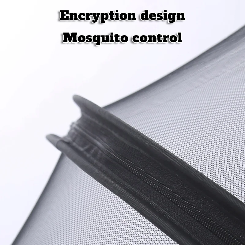 

Universal Full-covered Baby Insect Mosquito Repellent Net with Dual Zippers for Baby Strollers Pram Car Seat Umbrella Bed