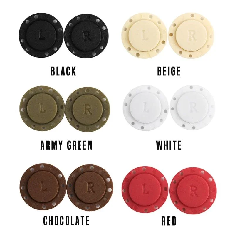 

1PAIR High-grade Invisible Plastic Magnet Button Buckle Clothing Decoration Handwork Sewing Set DIY Scrapbook Accessories