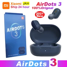 Xiaomi Redmi AirDots 3 True Wireless Bluetooth 5.2 aptX Adaptive Stereo Bass With Mic Handsfree TWS Earbuds