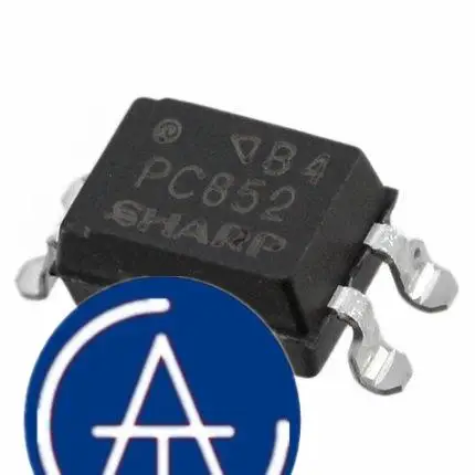 

10 шт., 100% оригинальные новые в наличии PC852 SOP-4/DIP4 фотосоединительный изолятор