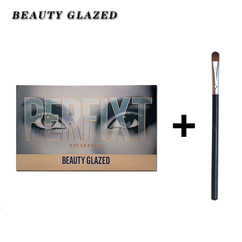Beauty Glazed Makeup hud 18 оттенков палитра теней для век с драгоценными камнями и кораллами