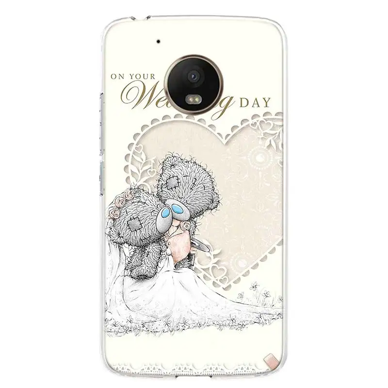 Чехол для телефона Teddy Me To You Bear Motorola Moto G9 G7 G8 G6 G5S E6 E5 Plus Power Play One Action Macro EU Gift Coque Cover |