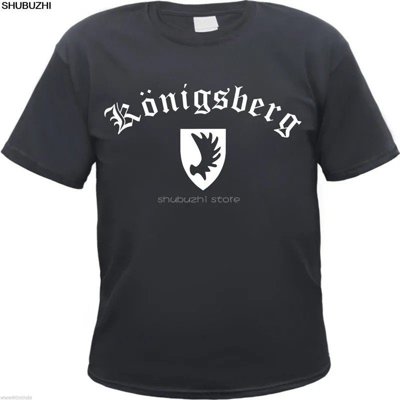 Konigsberg футболка черного/белого цвета от S до 5XL Калининград Польша Бесплатная
