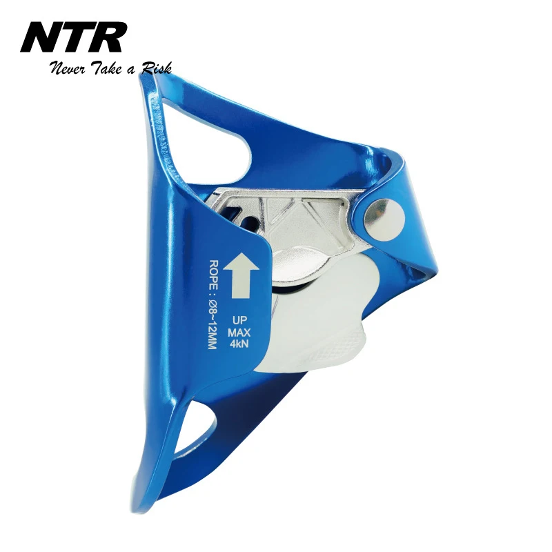 NTR 4KN Outdoor Protection Climbing Ascender for 8mm 12mm Rope Rappelling Rescue Gear|Аксессуары для скалолазания| |