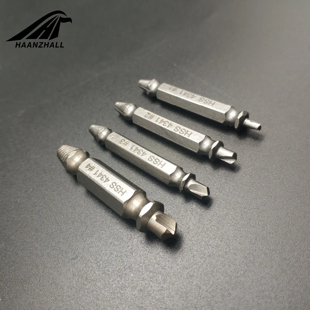 Двухсторонний экстрактор поврежденных винтов сломанных с головкой инструмент