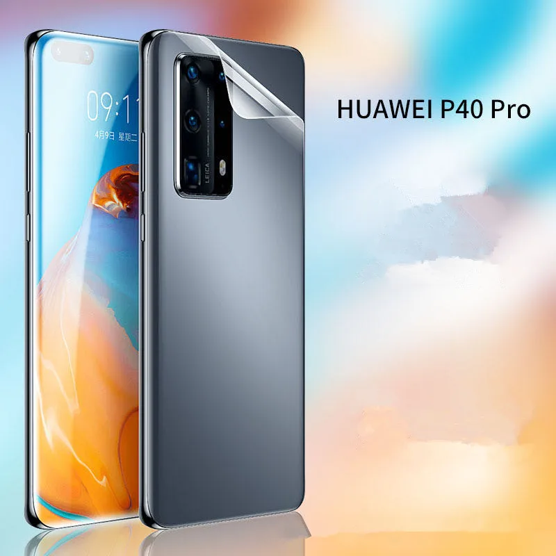 

Передняя + задняя 3D полноэкранная защитная пленка из ТПУ для huawei p40 p40 pro p20 p20 pro Гидрогелевая пленка для huawei p30 p30 pro