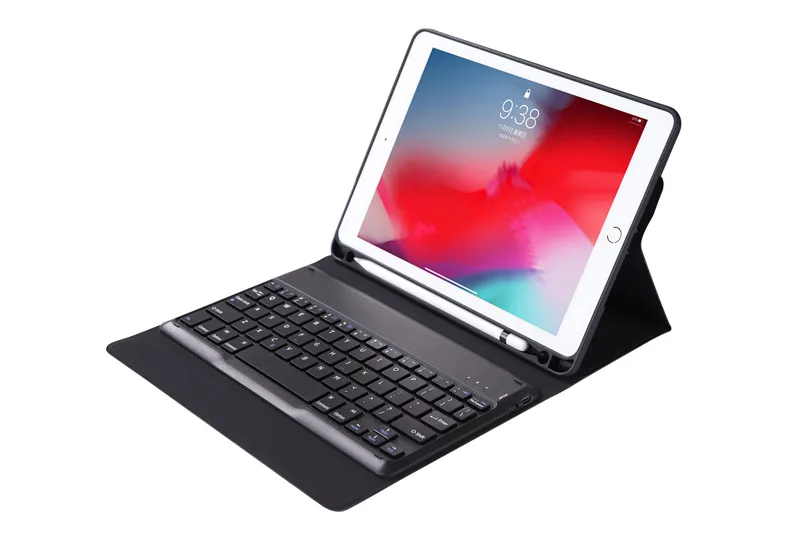 Топ откидная клавиатура для Apple iPad 9,7 5-го 6-го поколения Bluetooth клавиатура чехол для iPad Air 2 5 6 Pro 9,7 крышка