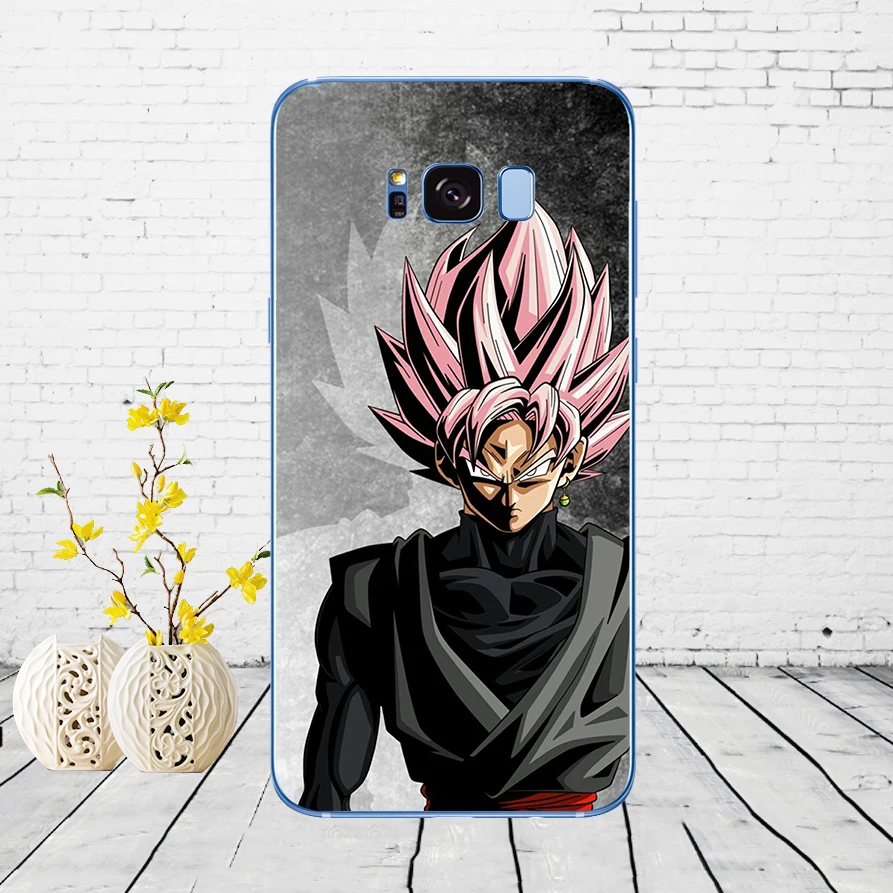 Мягкий силиконовый чехол для samsung Galaxy S6 S7 edge S8 S9 S10 plus A70 A50 чехол 79DD Dragon Ball z goku