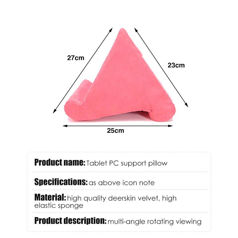 

Winter Pillow Tablet Stand Tablet Holder Phone Support Bed Rest Cushion Tablette Reading Holder For iPad Samsung Huawei Xiaomi