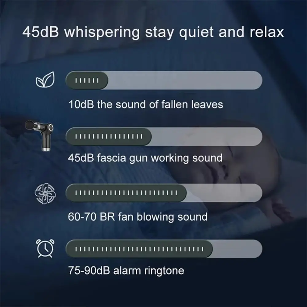 

Massager Gun Mini Foldable Electric Body Muscle Deep Fascia Massager Muscle Pain Relaxation For Athletes Fitness Massage