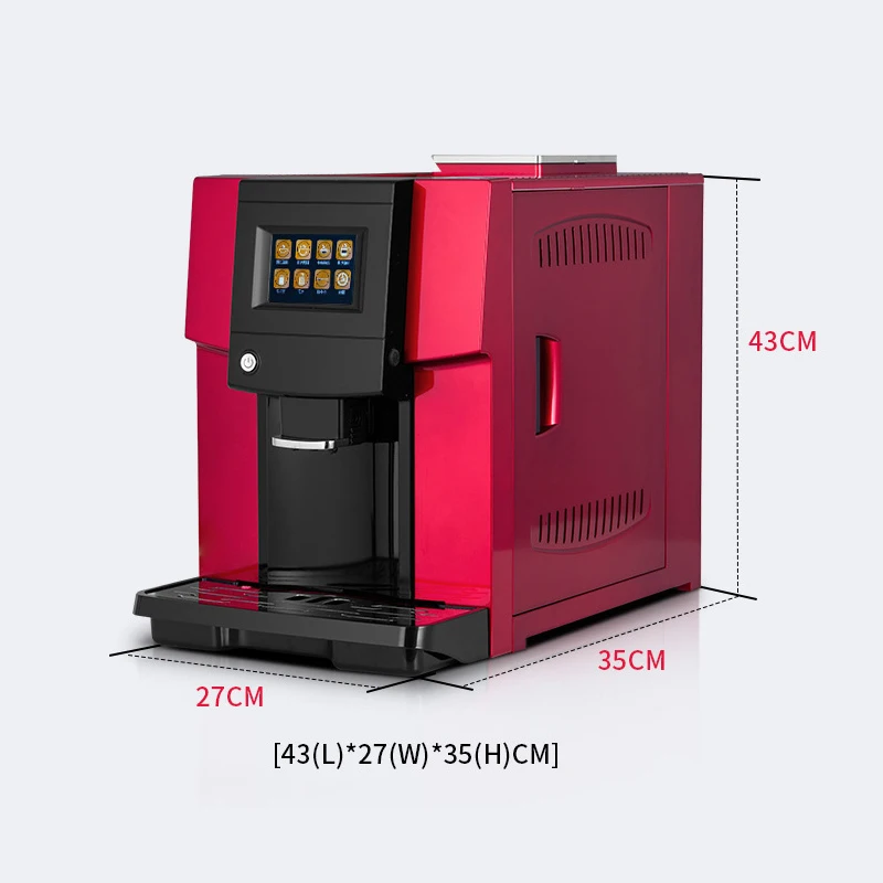 Полностью автоматическая кофемашина для эспрессо 19 бар молочная пена коммерция
