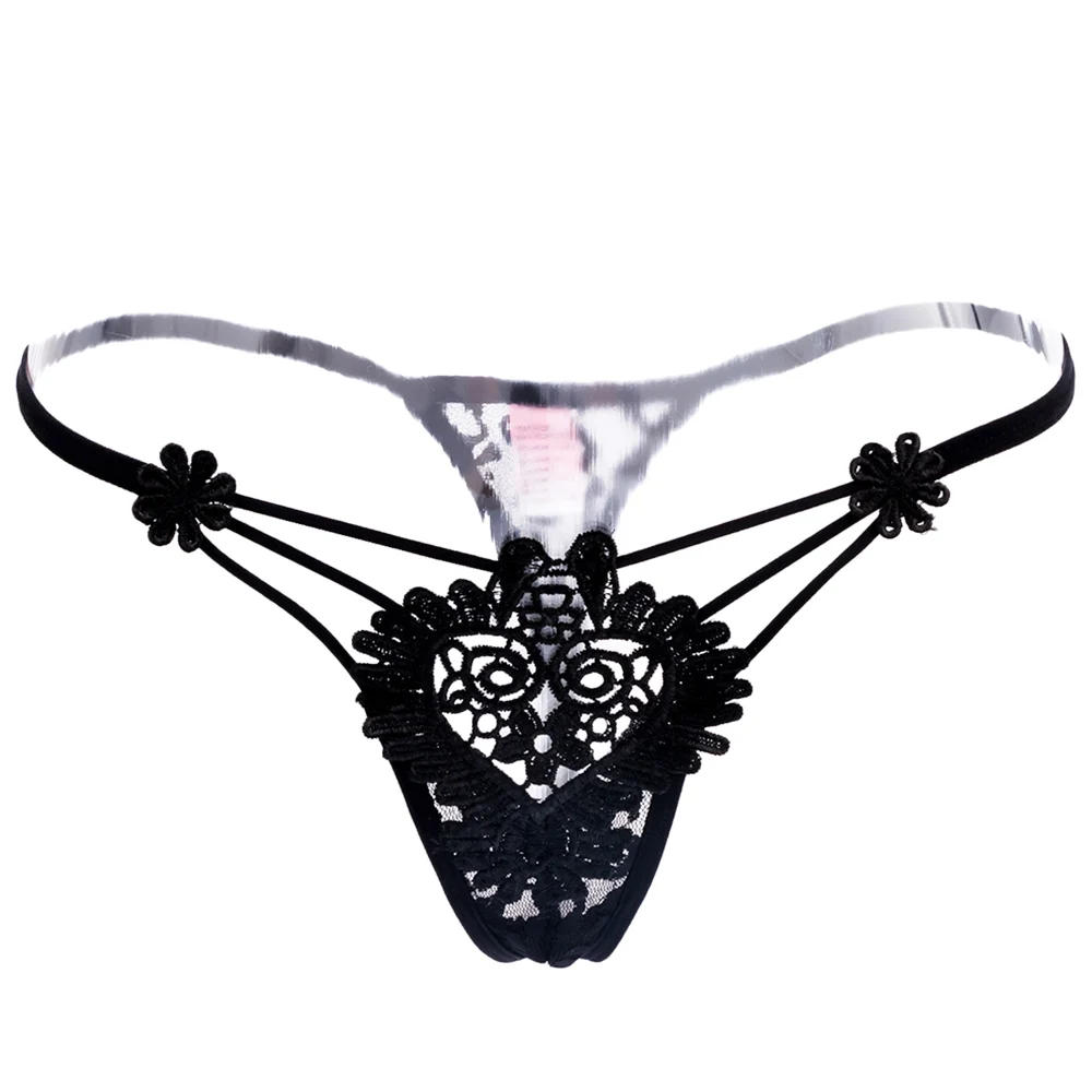Женские стринги изысканное женское нижнее белье с вышивкой цветов трусики